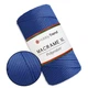 Пряжа Hobby Trend Macrame XL, синя №252, поліефірний шнур для макраме 3 мм, 250 г/130 м, для в'язання сумок, кошиків та декору - зображення 1