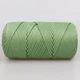 Пряжа Hobby Trend Macrame XL, світло-зелений №171, поліефірний шнур для макраме 3 мм, 250 г/130 м, для в'язання сумок, кошиків та декору - зображення 3