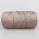 Пряжа Hobby Trend Macrame XL, Тауп №040, поліефірний шнур для макраме 3 мм, 250 г/130 м, для в'язання сумок, кошиків та декору - зображення 3