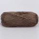 YarnArt Intense Linen Какао №4118 - летняя льняная пряжа, лен с лиоцелем, 50 г / 175 м, для летних топов и ажурных изделий - изображение 3
