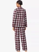 Пижама (рубашка + штаны) женская больших размеров Ralph Lauren 220707791 XL Красная (1159864281) - изображение 2