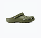 Кроксы Crocs Classic Army 10126 M10/W12 размер 42-43 27.2см Зеленые/Хаки - изображение 3
