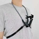 Тримач на шию для телефону та смартфона кріплення для екшн-камери шийний тримач для зйомки відео від першої особи hands-free з гнучкою дугою та регульованим кутом затискний - зображення 2