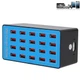 Док-станция | зарядное устройство на 20 USB портов Digital Lion CS-A5+, 100W, голубая - изображение 8