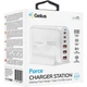 Сетевое зарядное устройство для Gelius Force GaN GP-HC063 3USB / 3Type-C 100W, White - изображение 2