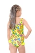 Дитячий купальник для дівчинки з принтом NoBrand 104 Жовтий (p-20468-244408) - изображение 4