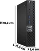 Мини ПК Dell OptiPlex 7040 / Intel Core i7-6700T / RAM 16GB / SSD 1TB / 1 x HDMI / LAN / Wi-Fi 5 / Bluetooth 4.2 / Windows 11 Pro / Черный (102021977) - Уценка - изображение 9