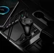 Адаптер автомобільний HOCO Star cigarette lighter car BT FM transmitter E88 |1USB/2Type-C/DC 120W, 35W/3A, PD/QC| Black - изображение 4