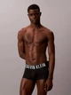 Набор трусов боксеров мужских Calvin Klein NB3611-58Q(Black-Lichen Green Multi) M 3 шт Черный (199156008685) - изображение 5