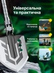 Складная лопата саперная 10в1 73см, раскладная лопата туристическая многофункциональная лопата для выживания с чехлом - изображение 6