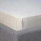 Простынь-чехол на резинке двуспальная ТЕП Velour 2-04756_33915 160х200 см молочная 5192254 - изображение 3