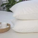 Простынь-чехол на резинке двуспальная ТЕП Velour 2-04756_33915 160х200 см молочная 5192254 - изображение 7