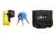 Мотозамок на тормозной диск Oxford Mini T Disc Lock Yellow - изображение 2