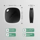 Смарт брелок, Bluetooth локатор для ключей, кошелька, сумки ATUVOS(2шт) Черный - изображение 3