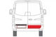 Ремчастина задніх дверей права нижня MERCEDES SPRINTER 06-13 - зображення 2