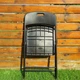 Розкладний садовий стілець Sticker Wall SW-00001608 black (Niz17183) - зображення 6