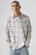 Мужская рубашка в клетку Levi's 54(2XL) Бежево-голубой (148494) - изображение 1