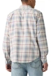 Мужская рубашка в клетку Levi's 54(2XL) Бежево-голубой (148494) - изображение 2