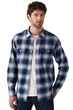 Мужская фланелевая рубашка Levi's 48(M) Синий-клетка (148465) - изображение 1