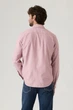 Мужская рубашка в клетку Levi's 52(XL) Розовый (148467) - изображение 4