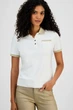 Однотонна футболка-поло Tommy Hilfiger 46(L) Білий (148399) - зображення 3