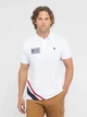 Поло довге чоловіче U.S. Polo Assn 11C047-3O00A (White) XL Біле (786660434538) - зображення 1