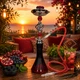 Кальян Hookah Halcyon Red высотой 49 см на 1 персону - изображение 1