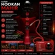 Кальян Hookah Mahir Red Plus высотой 60 см на 1 персону - изображение 3