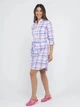 Платье-рубашка короткое летнее женское U.S. Polo Assn 216438-NA00A S Розовое (786662313275) - изображение 5
