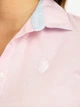 Платье-рубашка короткое летнее женское U.S. Polo Assn 214982-YI00A M Розовое (786665562441) - зображення 5