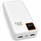Повербанк 20000 mAh 22.5W зі швидкою зарядкою PD/QC Remzona Extrinity 20X для телефона apple айфона samsung універсальний повер банк 20 000 потужний портативний пауербанк для iphone самсунг роутера планшета смартфона павербанк білий з Type-C + кабель - зображення 7
