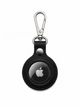 Кожаный чехол для Apple AirTag натуральная кожа, черный - изображение 1