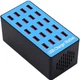 Мультизарядное устройство на 20 USB портов Addap MCS-A5+, док-станция, 100W, blue (7378) - изображение 1