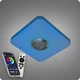 Люстра світлодіодна 517 Dlight RGB з пультом і колонкою 45Вт Білий (02173) - зображення 2
