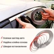 Самоклеящаяся хромированная молдинг для кузова автомобиля ChromeStrip, 5 м - изображение 2