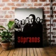 Інтер'єрна картина Клан Сопрано, The Sopranos, серіал, кримінальна драма, 42×30 см (id4876) - зображення 1