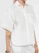 Сорочка жіноча біла бавовняна Arber Shirt W3 SS26 W-BL145 48 білий (W04.06.00.625) - изображение 5