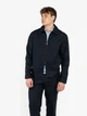 Бомбер чоловічий темно-синій лляний Arber Bomber Jacket KR82 62 зріст 6 темно-синій (M08.04.09.611) - зображення 1