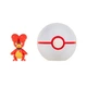 Ігровий набір Pokemon W15 - Магбі в покеболі 5 см (6900007396554) - изображение 1