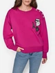 Свитшот женский Karl Lagerfeld 7653213 M Розовый (1159863449) - изображение 1