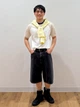 Рубашка женская Uniqlo 958221578 L Желтая (1159863613) - изображение 4