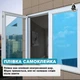 Зеркальная солнцезащитная пленка для окон VELA 0.7х1.5 м Sapphire Blue Самоклеящаяся 85 мкм Затемнение 30% (SAPPHIREBLUE0715) - изображение 3