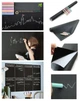 Самоклеящаяся пленка для рисования мелом Black Board Sticker 45 х 30 см Черная - изображение 2