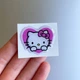 Объемная 3D наклейка "Hello Kitty" стикер для декора телефона, ноутбука, блокнота - изображение 1