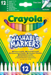 Набор фломастеров тонкая линия (washable), 12 шт. CRAYOLA Art.58-6671 - изображение 1