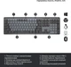 Клавіатура Logitech MX Wireless Illuminated Performance Graphite Clicky (920-010759) - зображення 10