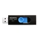 Флеш-накопичувач ADATA USB 3.2 AUV 320 32Gb Black/Blue - изображение 3