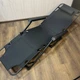 Шезлонг садовый пляжный раскладной туристический лежак 66 × 176 см металлический каркас черный - изображение 3