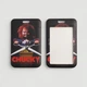 Бейдж для карт и пропусков вертикальный с ремешком на шею Chucky / Чаки, черный - изображение 4