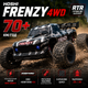 Радіокерована машинка HOSHI N517A FRENZY 1:12 4WD Brushless на пульті керування до 70 км/год, RC позашляховик, Hobbywing, RTR - зображення 1